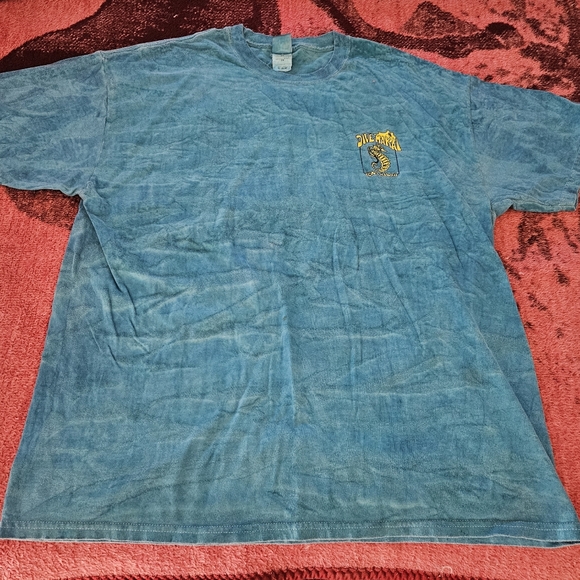 Dive Makai Men's Turquoise T-shirt Size XL - Picture 1 of 6